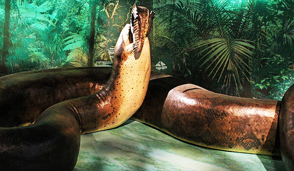 Фото: Змея титанобоа